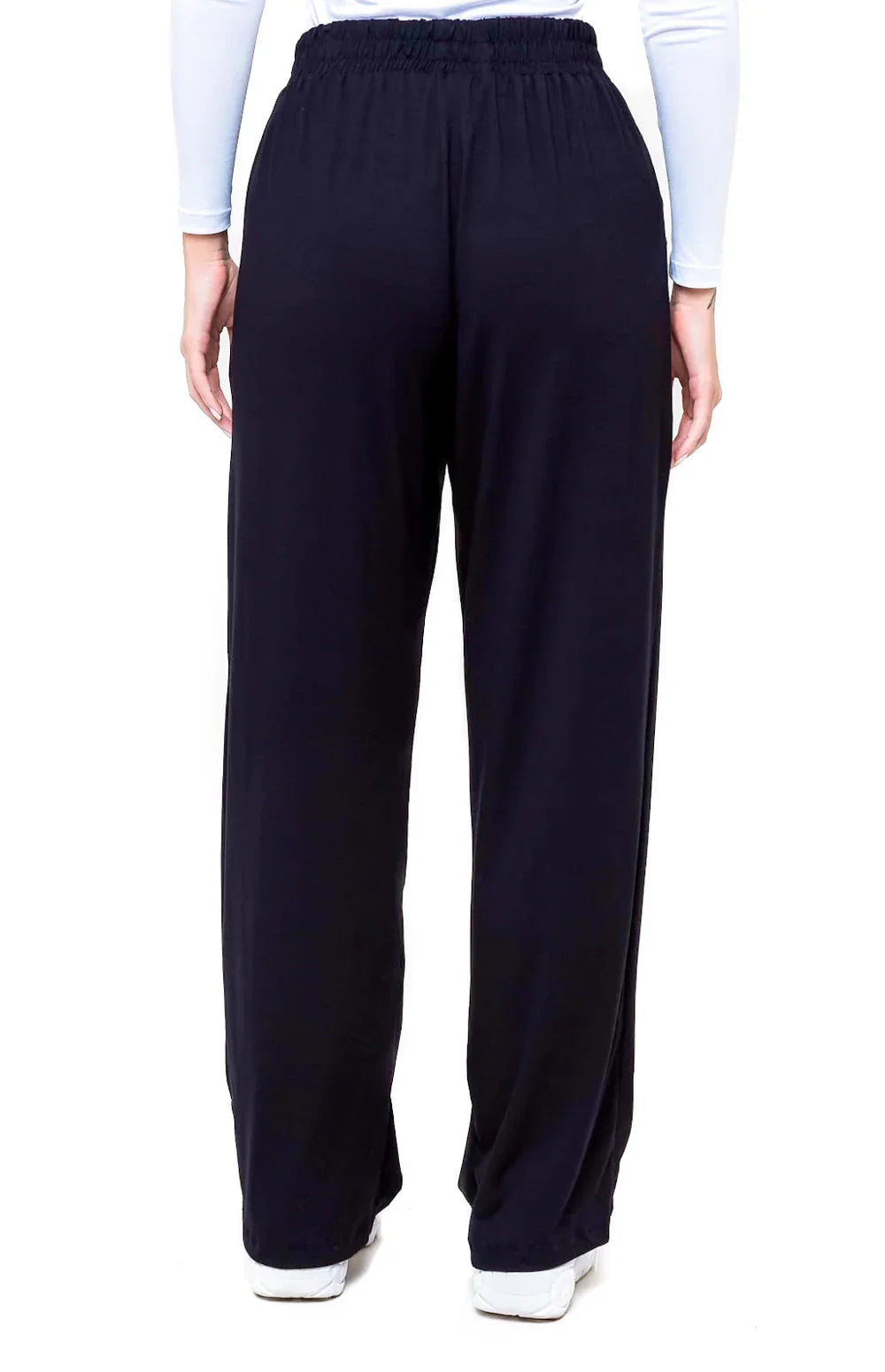 CALÇA PANTALONA PRETA - CAIMENTO SOLTINHO