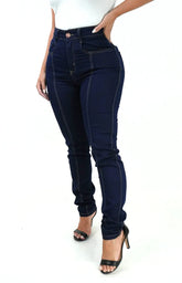 CALÇA JEANS FEMININA - RETA ELEGANCE CLÁSSICA