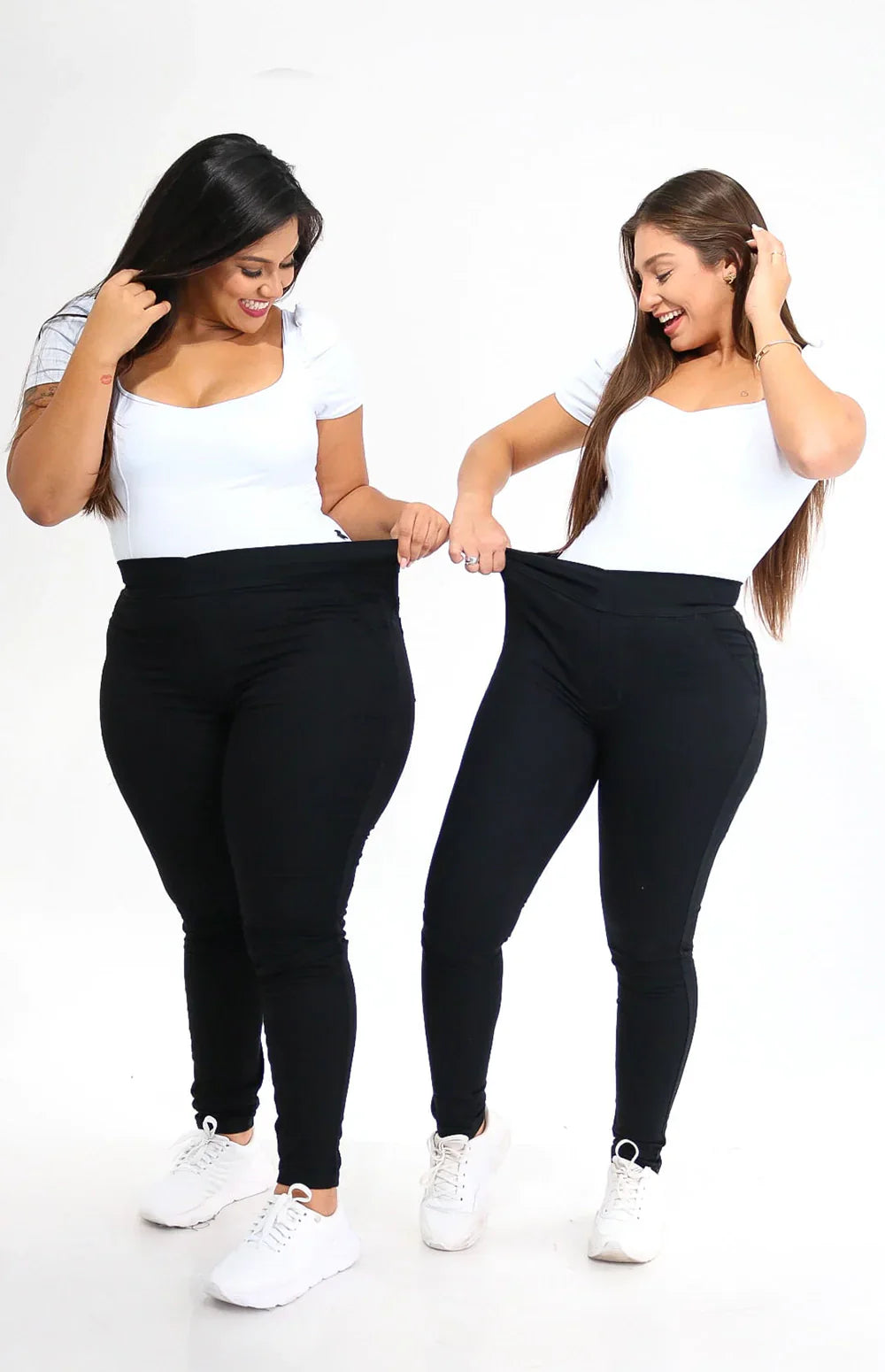 CALÇA JEANS FEMININA - EXTREME POWER COMFY PRETA