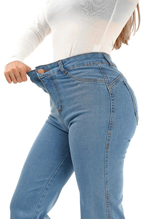 CALÇA JEANS PARA BAIXINHAS - WIDE LEG PISCINE