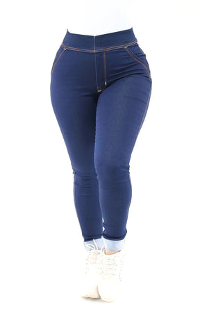 CALÇA JEANS FEMININA - EXTREME POWER COMFY BLUE